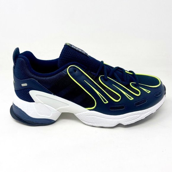 Adidas Originals EQT Gazelle Collegiate Navy Solar Yellow Mens Trainers EE4771